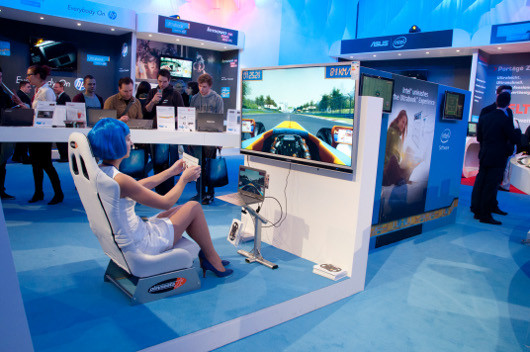 Первый день CeBIT 2012