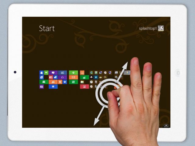 Программа поддержки удаленного рабочего стола Win8 Metro Testbed позволяет протестировать на iPad управляющие жесты и функциональность приложений Windows 8
