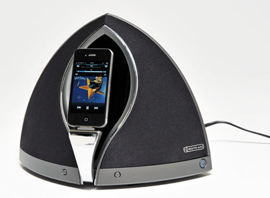 Док-станция Monitor Audio i-deck 100 - причудливый облик и отменное звучание