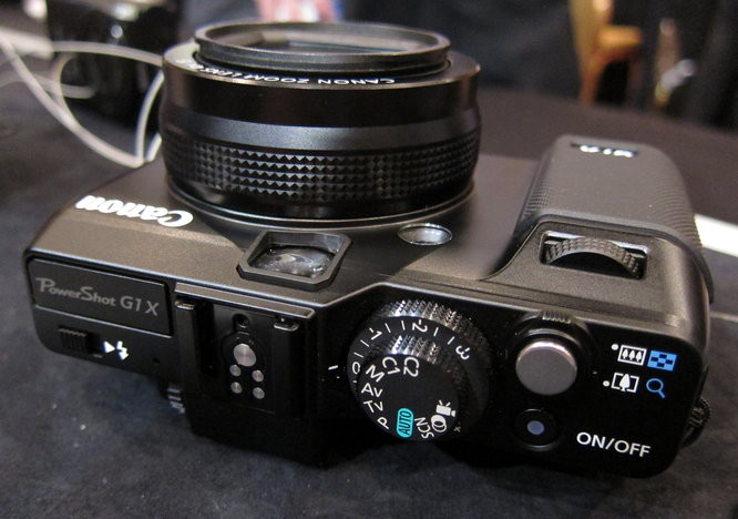 Блиц-обзор Сanon PowerShot G1 X - необычная камера
