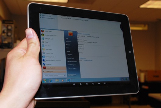 Энтузиасты запустили Windows XP на новом iPad