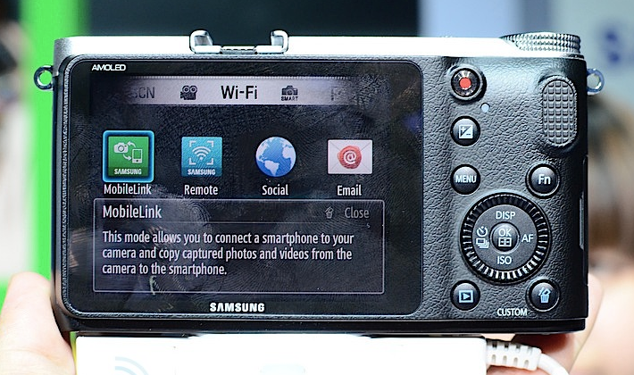 Samsung анонсировала фотокамеры NX20, NX210 и NX1000
