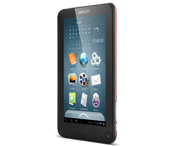 Wexler.Book T7008: планшет с двухъядерным процессором на базе Android 4.0.3
