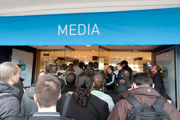 Фотоотчет с презентации Samsung Galaxy S III