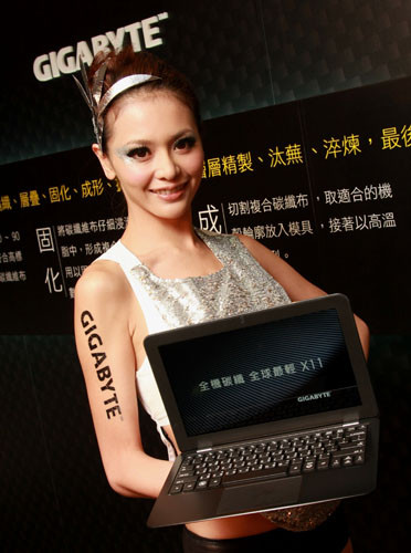 Gigabyte X11: «самый легкий в мире» 11,6-дюймовый ноутбук