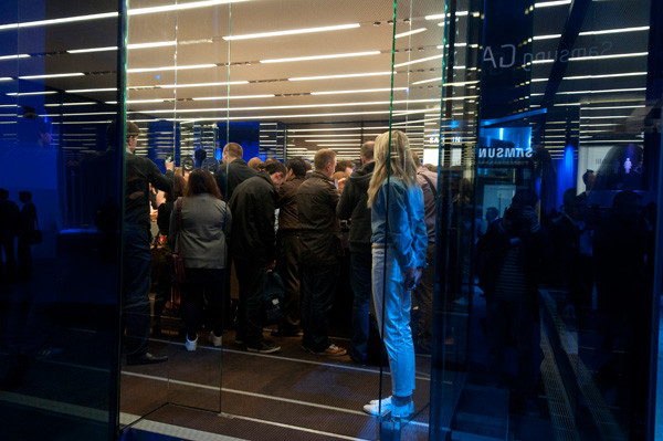 Фотоотчет с презентации Samsung Galaxy S III