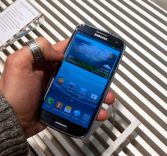 Фотоотчет с презентации Samsung Galaxy S III