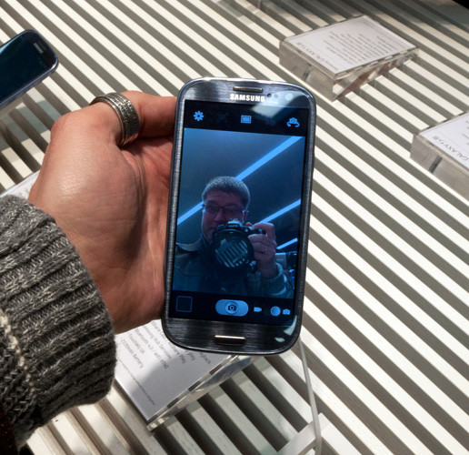 Фотоотчет с презентации Samsung Galaxy S III