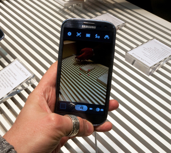 Фотоотчет с презентации Samsung Galaxy S III