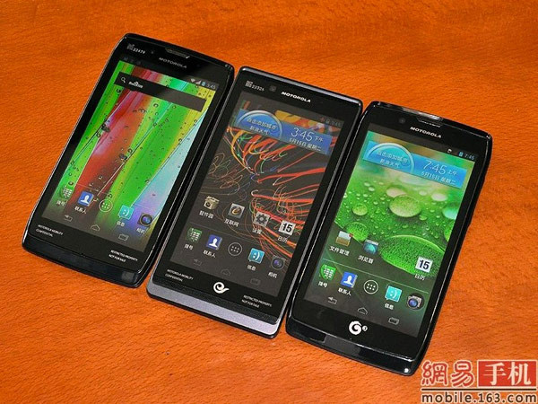Motorola Mobility готовит три новых Android-смартфоны для рынка КНР