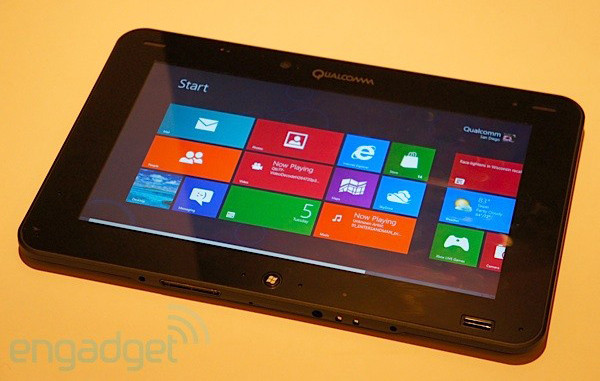 Computex 2012: прототип планшета с Windows RT на базе Qualcomm Snapdragon S4
