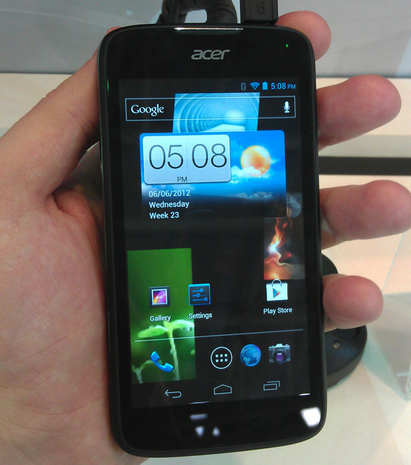 Computex 2012: представлены Android-смартфоны Acer Liquid Gallant E350 и Liquid Glow E330