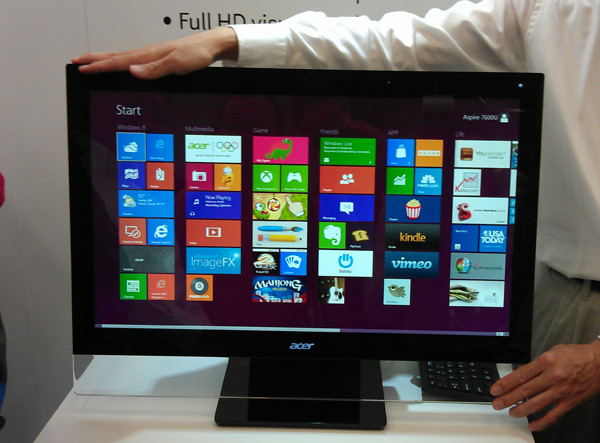 Computex 2012: анонсированы десктопы-моноблоки Acer под управлением Windows 8