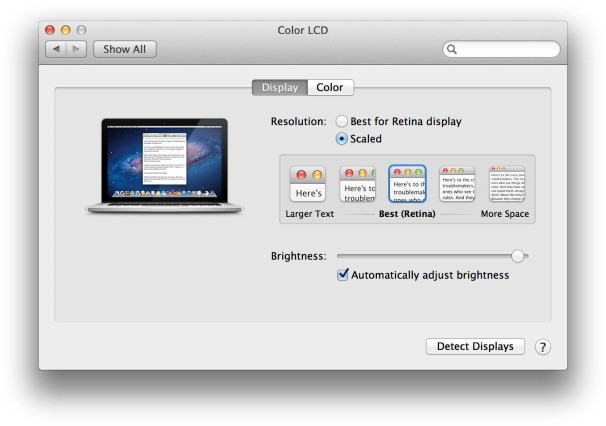 По следам WWDC 2012: первые впечатления от MacBook Pro с экраном Retina