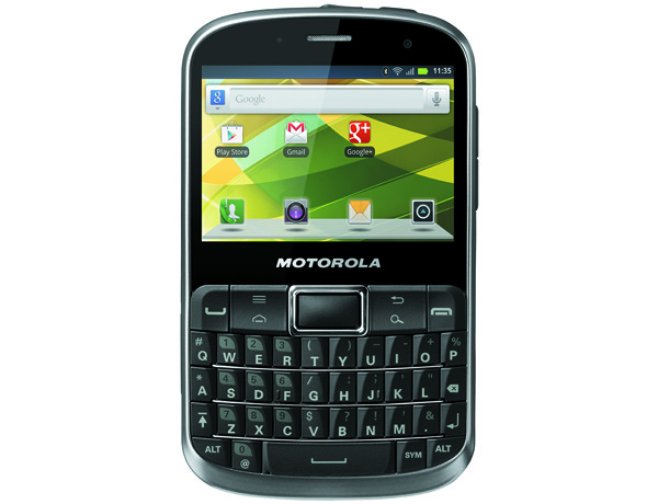 Motorola Defy Pro: пылевлагозащищенный смартфон с QWERTY-клавиатурой 