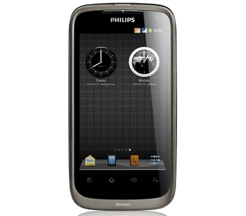 В России анонсирован Android-смартфон Philips Xenium W632