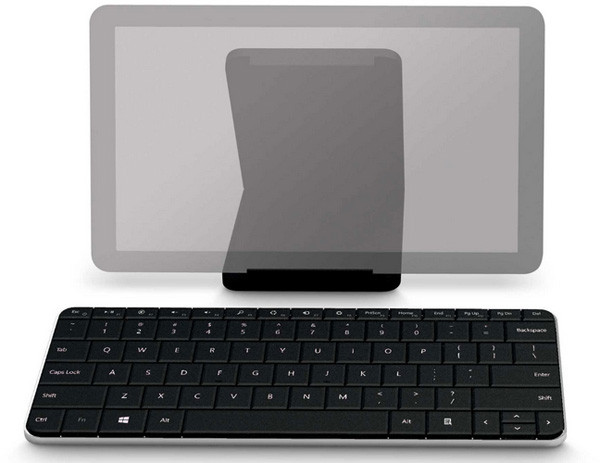 Microsoft Wedge Mobile Keyboard: клавиатура с крышкой-подставкой для планшета