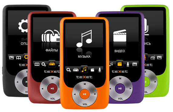 Texet T-795: карманный музыкальный плеер с 2,4-дюймовым экраном