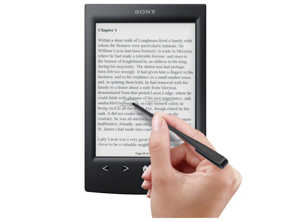 Российские продажи ридера Sony PRS-T2 начнутся в октябре 