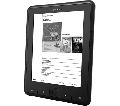 Texet TB-136: бюджетный 6-дюймовый ридер с экраном E-Ink