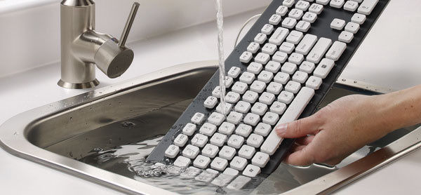 Клавиатура Logitech Washable Keyboard K310 может принимать ванну