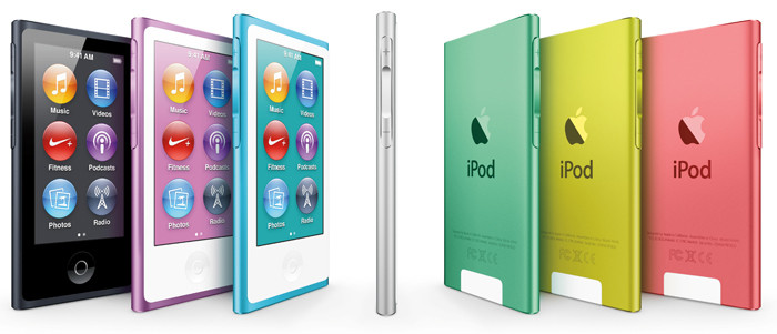 Apple обновила мультимедийные плееры iPod nano и iPod touch 