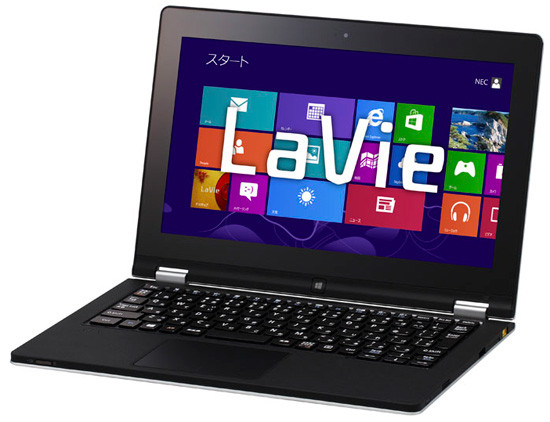 NEC LaVie Y: гибрид смартбука и планшета на Windows RT