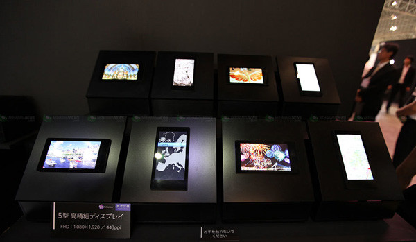 Sharp начала выпуск Full HD-дисплеев для смартфонов на заложенных фабриках