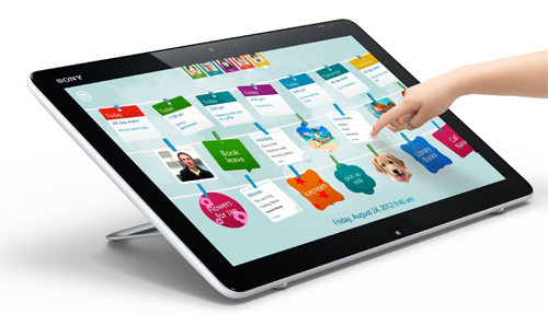 Новые устройства Sony с сенсорным управлением