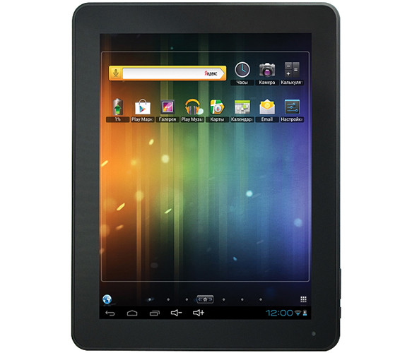 Представлен 9,7-дюймовый планшет Texet TM-9740 на Android 4.1