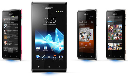 В России представлен смартфон среднего класса Sony Xperia J