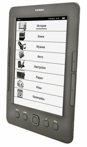 Texet TB-146: 6-дюймовый ридер с экраном E-Ink Pearl 
