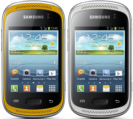 Samsung Galaxy Music: музыкальный смартфон начального уровня со встроенным проектором