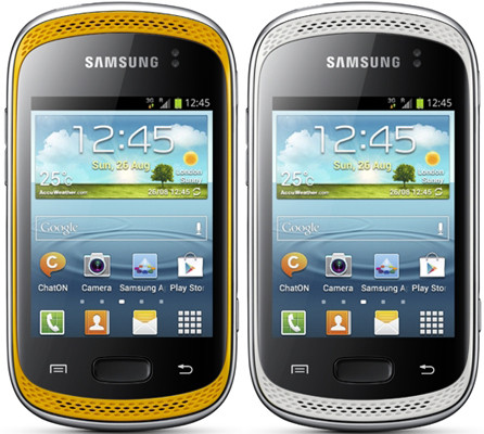 Samsung Galaxy Music: музыкальный смартфон начального уровня со встроенным проектором