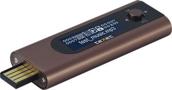 Texet T-299: музыкальный плеер с выдвижным USB-штекером 