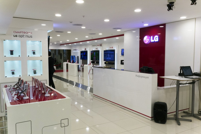 В Москве открылся фирменный магазин LG