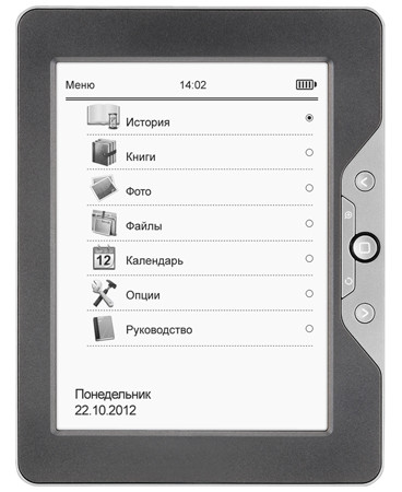 Представлен 6-дюймовый ридер с экраном E-Ink Texet TB-116SE картинка Представлен 6-дюймовый ридер с экраном E-Ink Texet TB-116SE