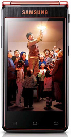 Samsung SCH-W2013: раскладной смартфон с четырехъядерным процессором 