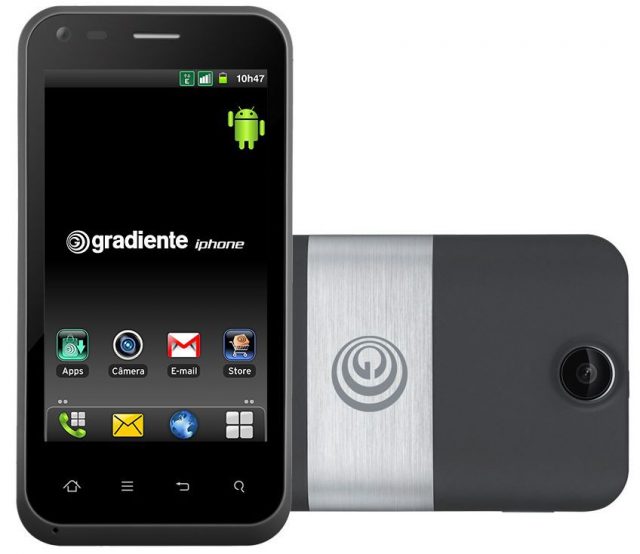 Бразильская компания выпустила телефон на базе Android и назвала его iPhone картинка iPhone Neo One, Gradiente