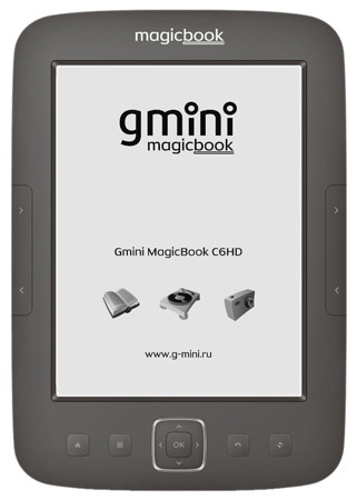 Gmini MagicBook C6HD: 6-дюймовый ридер с экраном E-Ink Pearl HD