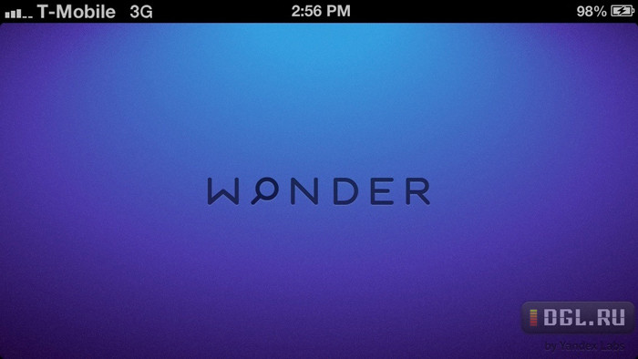 Эксклюзив: скриншоты приложения Yandex Wonder
