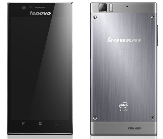 CES 2013: Lenovo показала 5,5-дюймовый смартфон на двухъядерном процессоре Intel Atom