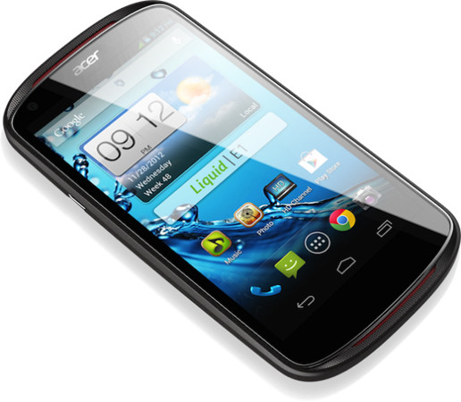 Представлен смартфон среднего класса Acer Liquid E1