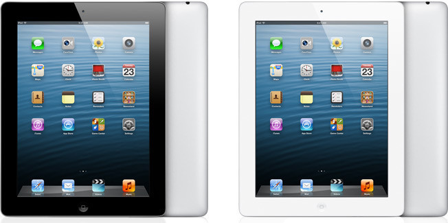 Apple представила 128-гигабайтную версию iPad четвертого поколения