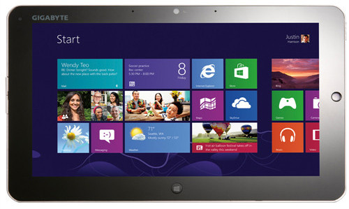 CES 2013: пара планшетов Gigabyte под управлением Windows 8 