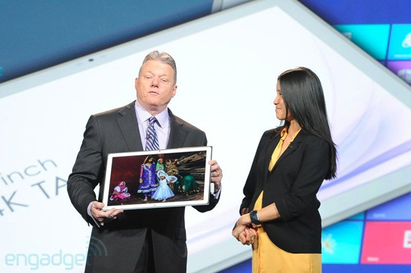 CES 2013: Panasonic демонстрирует 20-дюймовый планшет с экраном 4k