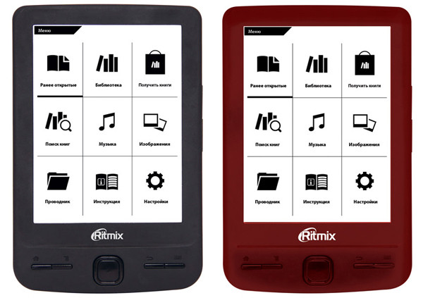 Представлен 4,3-дюймовй ридер с экраном E-Ink Ritmix RBK-200