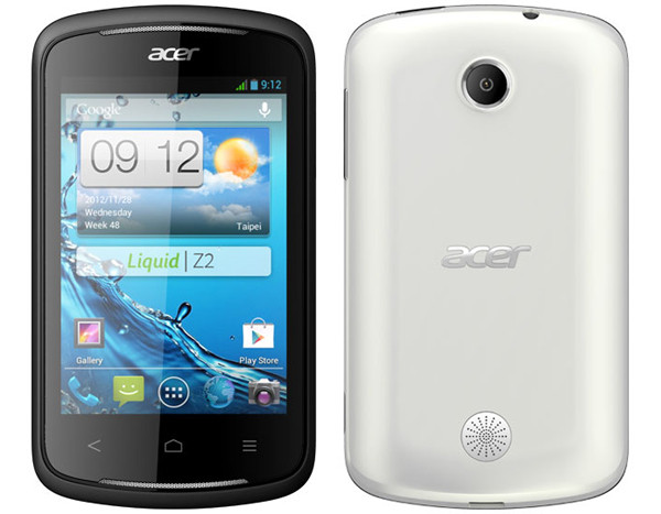 Acer Liquid Z2: бюджетный смартфон с 3,5-дюймовым экраном 