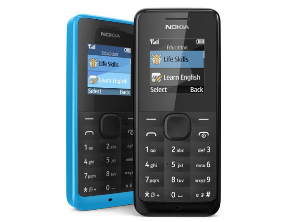 MWC 2013: Nokia анонсировала бюджетные телефоны 105 и 301