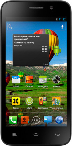 Fly IQ446 Magic: смартфон на базе Android 4.1 и четырехъядерного процессора MediaTek 